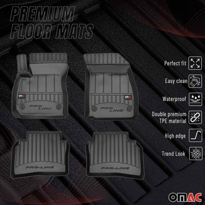 2018-2020 Buick Regal TourX Premium Floor Mats Liners Full Set All Weather Heavy Duty