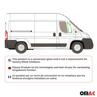 2014-2026 RAM ProMaster Quarter Window Glass Right Side L1 L2 L3 L4