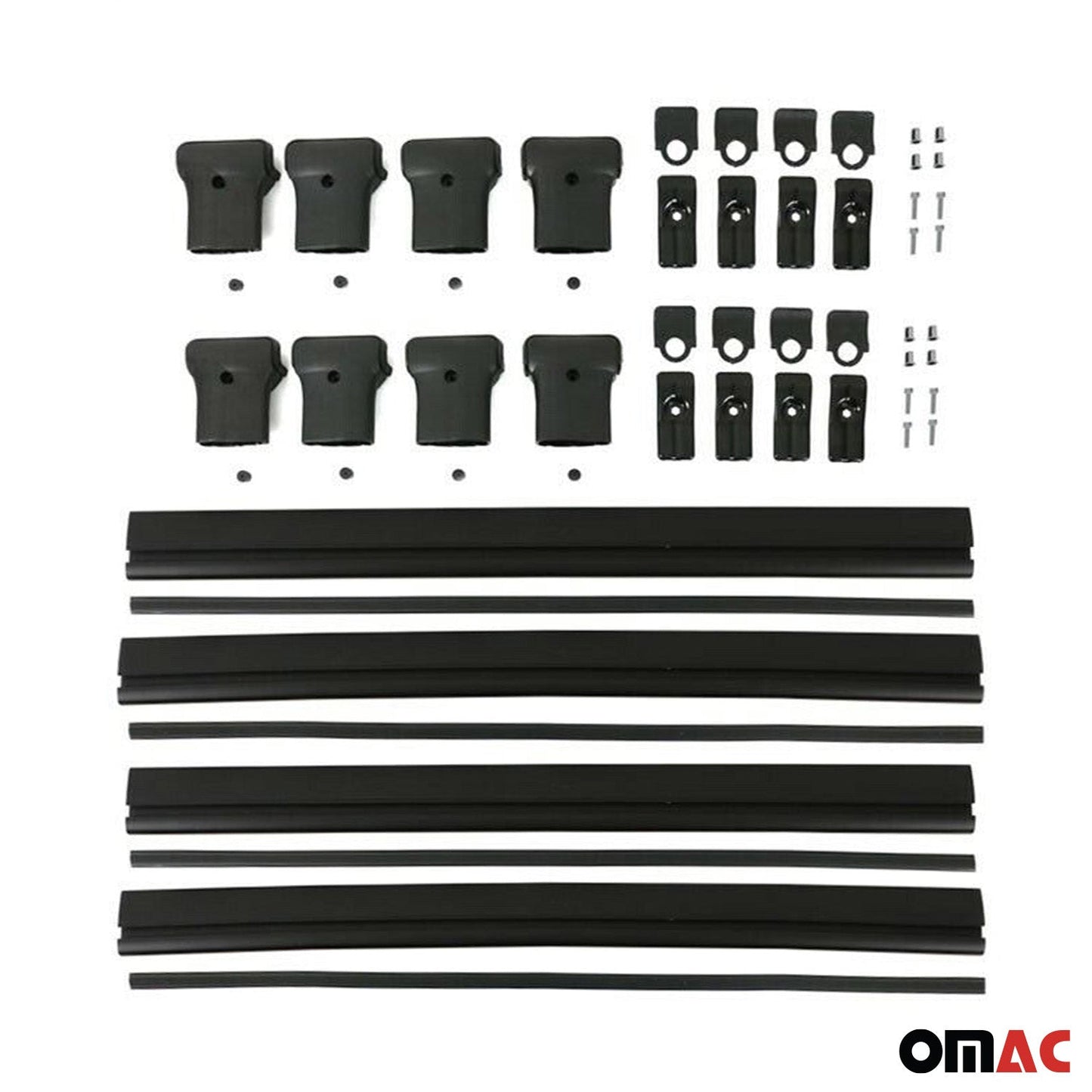 2014-2026 RAM ProMaster Roof Rack Cross Bars 4Pcs Black