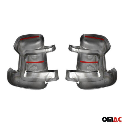 2014-2026 RAM ProMaster Side Mirror Cover Caps Chrome Silver 2 Pcs
