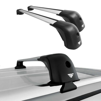 2016-2019 Mercedes GLE Class W166 Roof Racks Cross Bars Silver