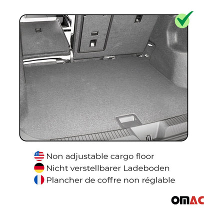 2018-2026 Jeep Wrangler Premium Cargo Liner Trunk Mat All Weather Heavy Duty