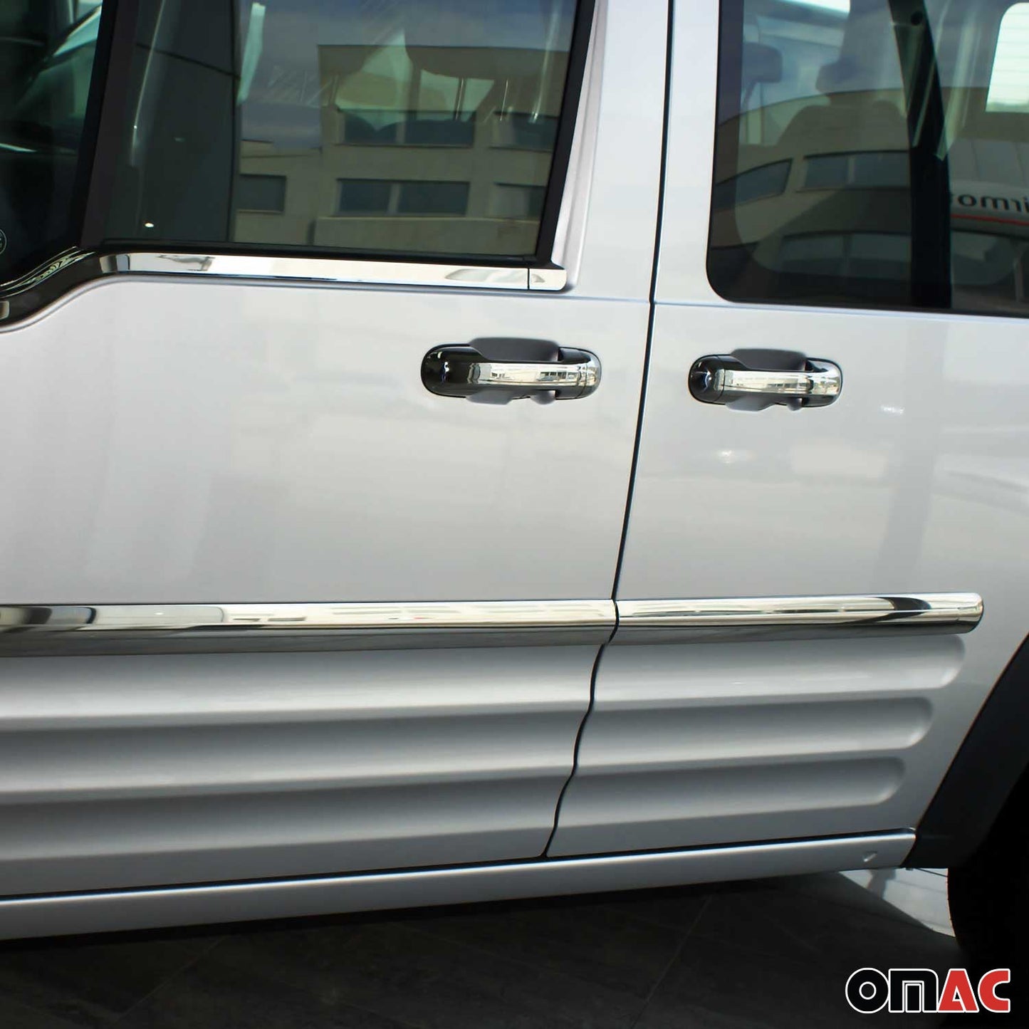 2009-2013 Ford Transit Connect Car Door Handle Cover Protector Stainless Steel 8 Pcs