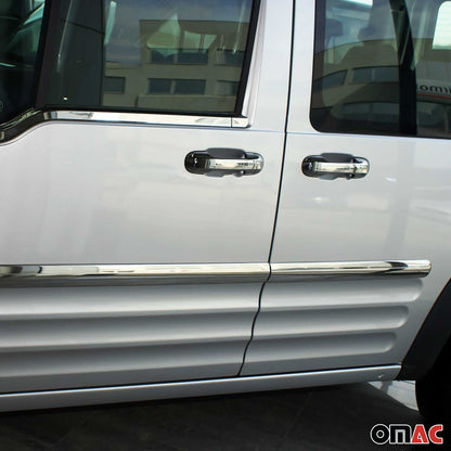 2009-2013 Ford Transit Connect Car Door Handle Cover Protector Stainless Steel 8 Pcs