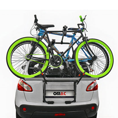 2014-2020 Fiat 500L Alu 2 Bike Rack Carrier Trunk Bike Rack Black Gray