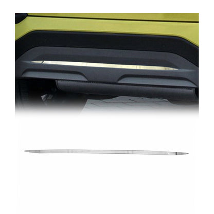 2018-2023 Hyundai Kona Rear Bumper Diffusor Chrome Trim S. Steel Silver 1x