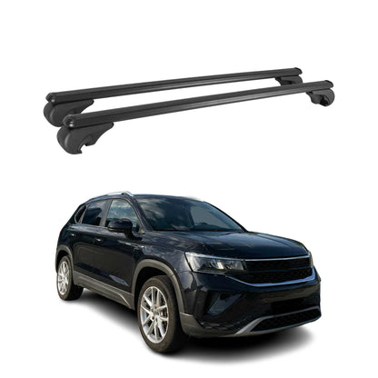 2021-2026 VW Taos Roof Rack Cross Bars Black
