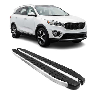 2014-2015 Kia Sorento FL Nerf Bar Side Step Running Boards Alu 2x