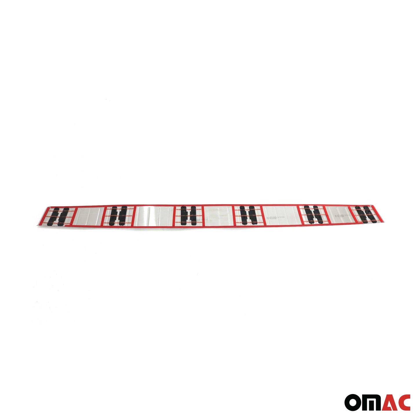 2016-2024 Mercedes Metris Rear Bumper Guard Stainless Steel Glossy with Plastic