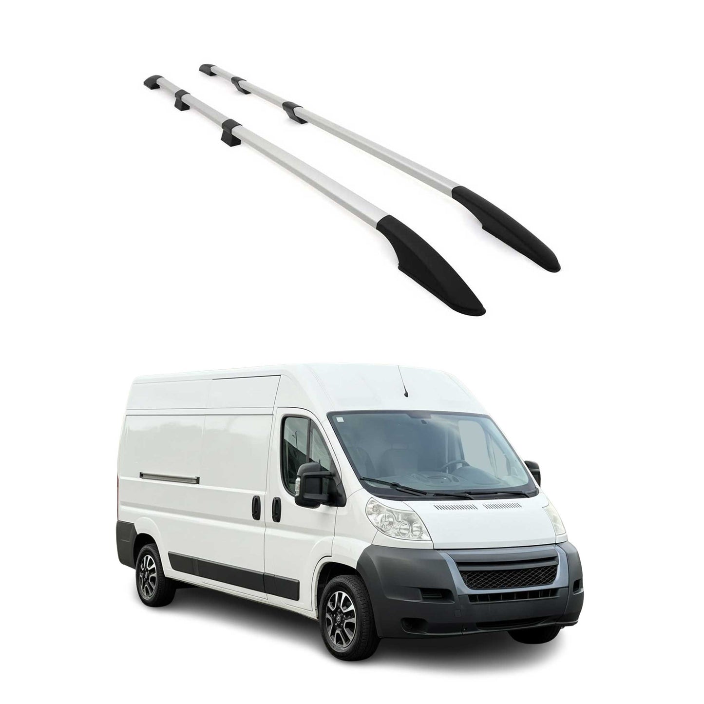 2014-2026 RAM ProMaster 1500 2500 3500 Roof Rack Rails Side Rails Silver