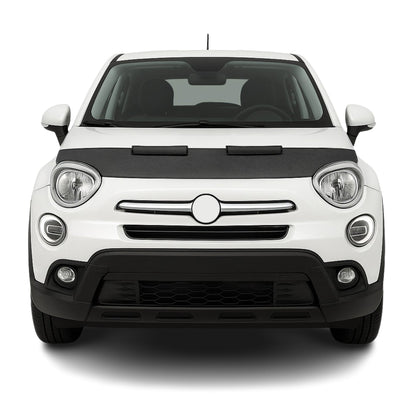 2016-2023 Fiat 500X Car Bonnet Mask Hood Bra Carbon Black 1 Pc