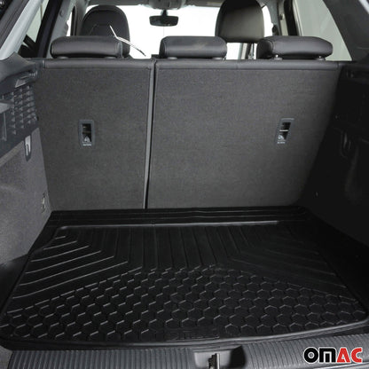 2021-2024 Acura TLX Universal Cargo Mats Liner All Weather Black Rubber