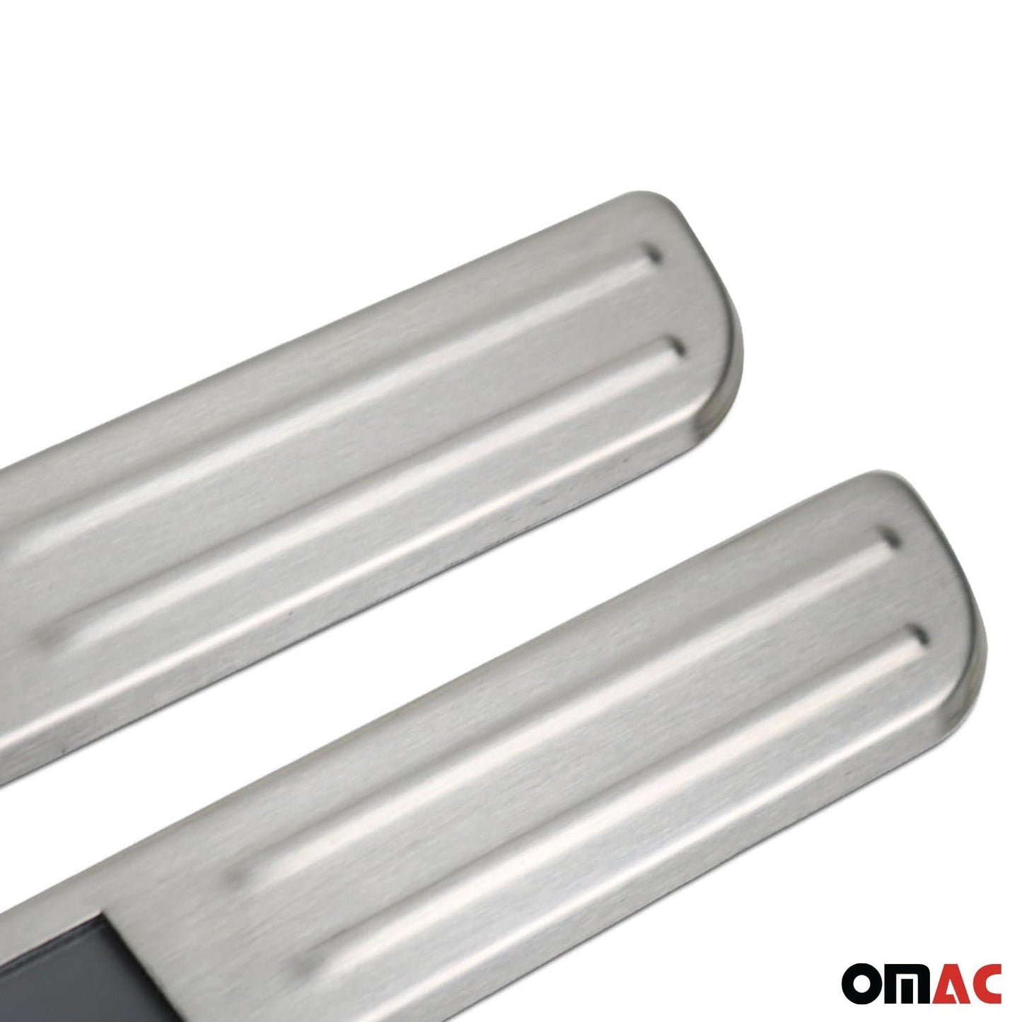 Chrysler PT Cruiser Door Sill Scuff Plate Illuminated Sport Stainless Steel Silver 2 Pcs