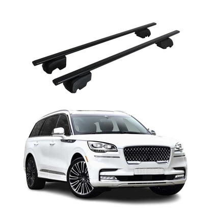 2020-2026 Lincoln Aviator Roof Rack Cross Bars Black