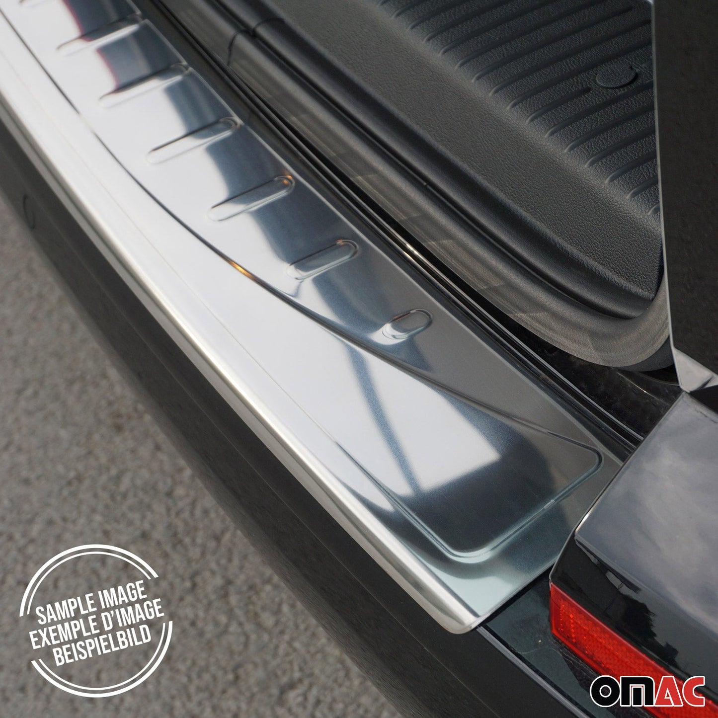2013-2017 Hyundai Elantra GT Rear Bumper Sill Cover Protector Guard Stainless Steel