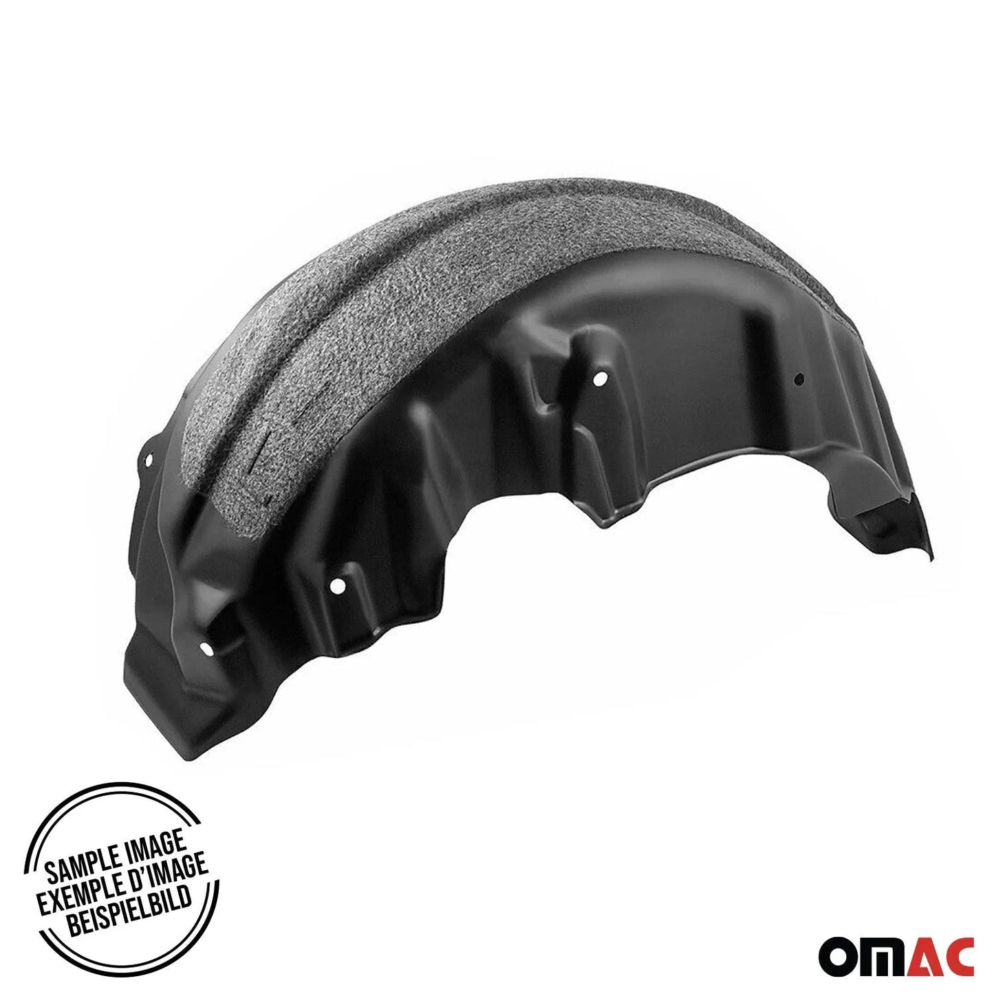 2018-2026 Jeep Wrangler Rear Set Wheel Arch Liner Splash Fender Guard 2 Pcs