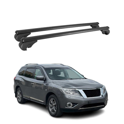 2013-2020 Nissan Pathfinder Roof Rack Cross Bars Black