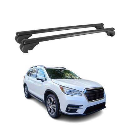2019-2026 Subaru Ascent Roof Rack Cross Bars Black