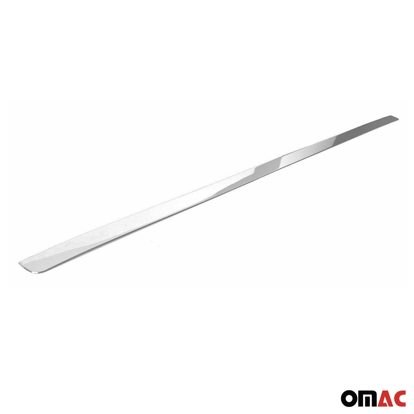 2007-2013 BMW X5 E70 Rear Trunk Molding Trim Stainless Steel Silver 1Pc