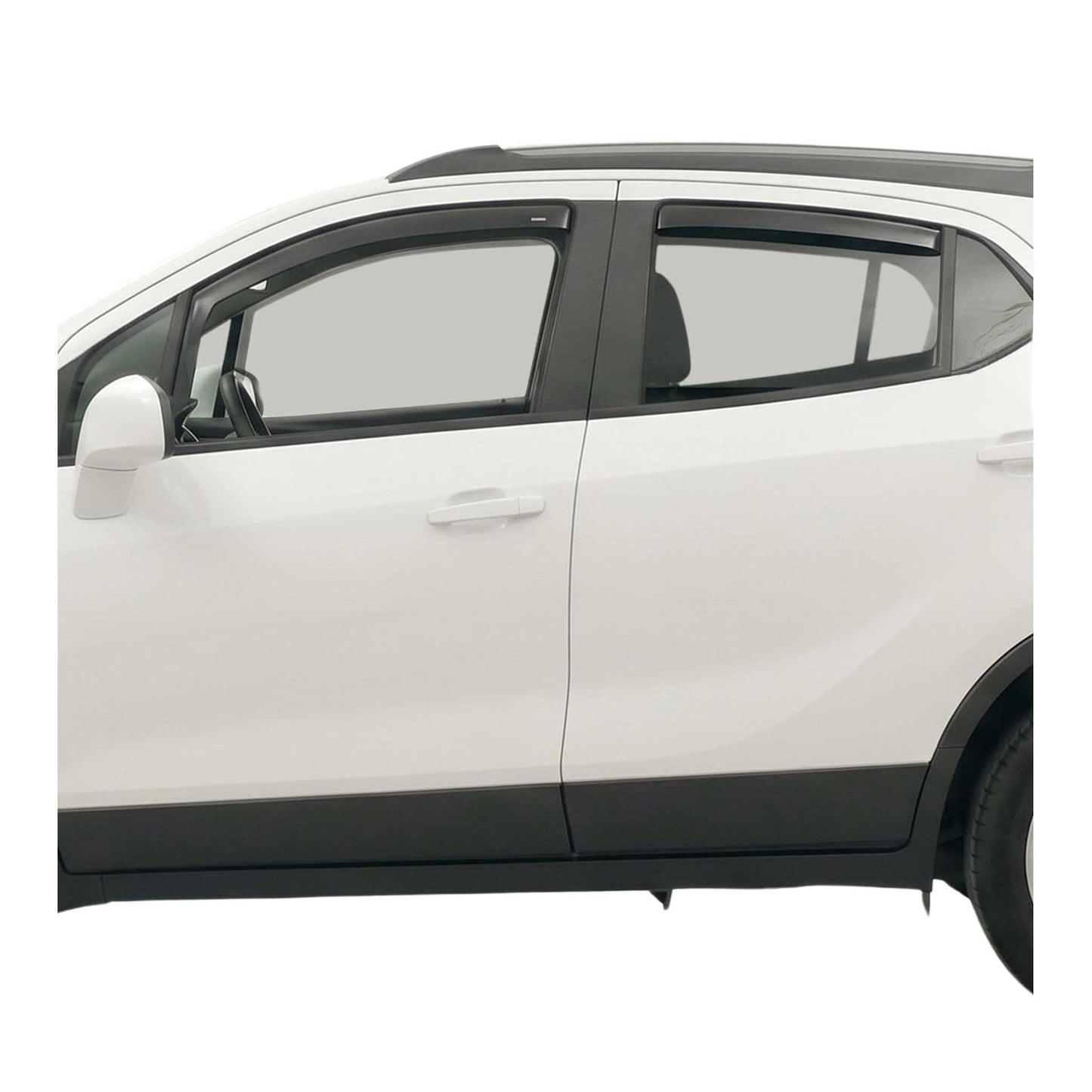 2019-2025 Subaru Forester V Window Visor Vent Rain Deflector 4Pcs Smoke