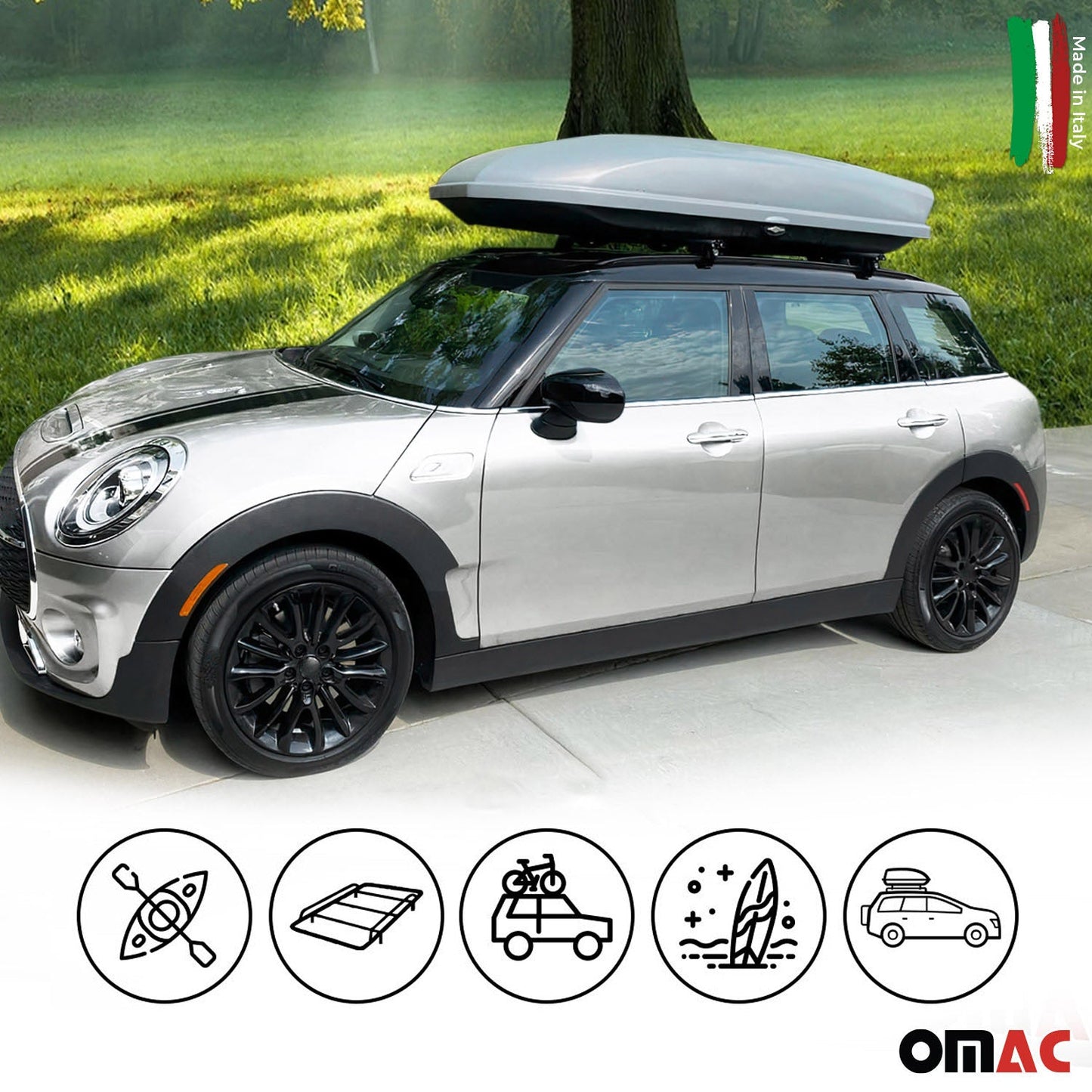 2019-2026 BMW X5 G05 Roof Rack Cross Bars Black