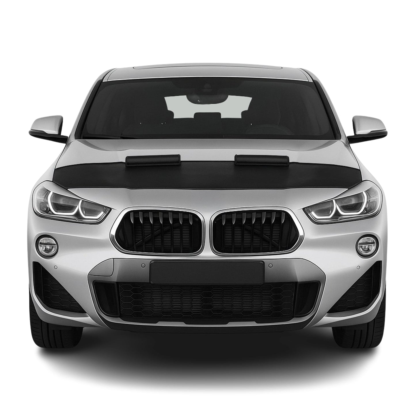 2018-2023 BMW X2 F39 Car Bonnet Mask Hood Bra Half Black