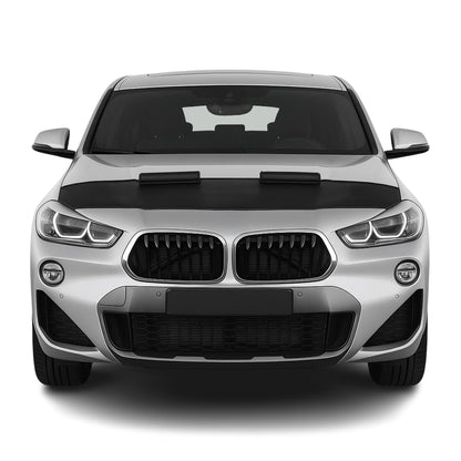 2018-2023 BMW X2 F39 Car Bonnet Mask Hood Bra Half Black