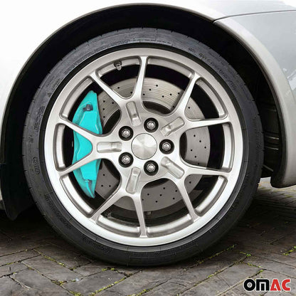 OMAC Brake Caliper Epoxy Based Car Paint Kit Nevada Blue Glossy High-Temp