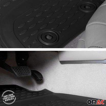 2017-2022 Kia Niro 1.gen Plug-in Hybrid Floor Mats Liners Full Set All Weather
