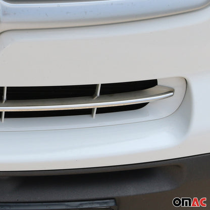2016-2018 Fiat 500X Front Bumper Trim Molding Stainless Steel Silver 1 Pc