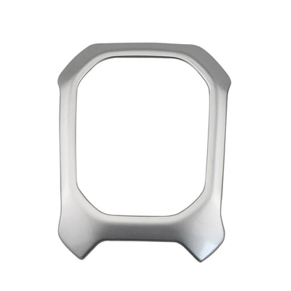 2015-2024 Jeep Renegade Gear Shift Knob Frame Silver Chrome 1Pc