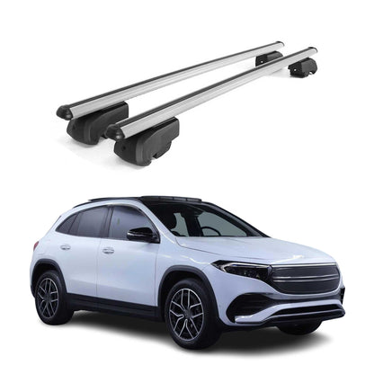 2022-2026 Mercedes EQA Roof Rack Cross Bars Silver