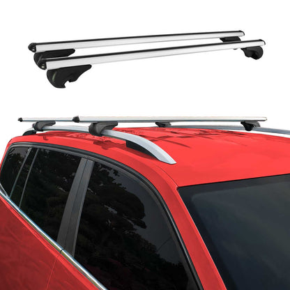 2006-2011 BMW 3 Series E91 Touring Roof Rack Cross Bars Silver