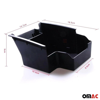 2013-2016 Ford Escape Center Console Armrest Storage Tray Black