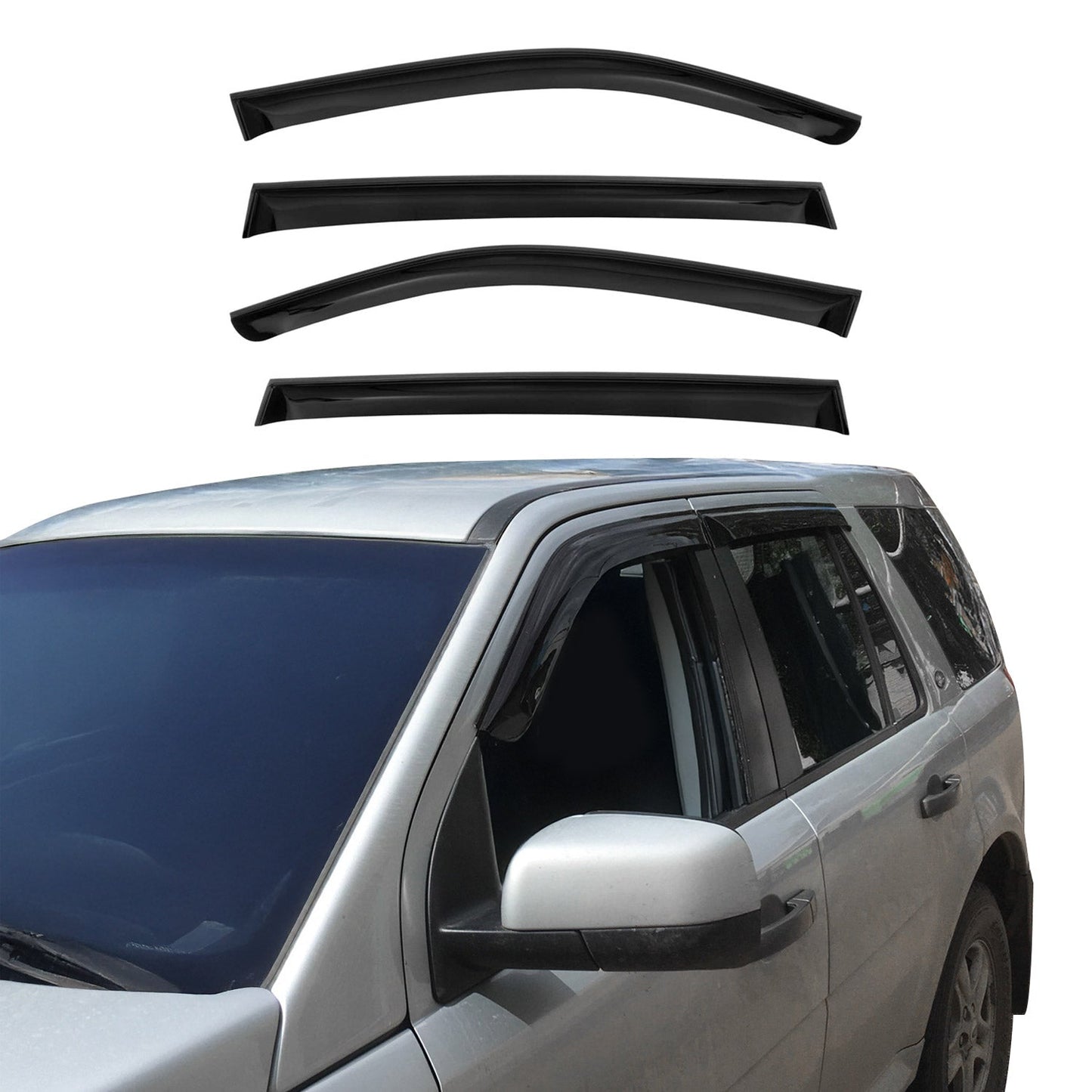 2017-2025 Mazda CX-5 2.gen Window Visor Vent Rain Deflector 4Pcs Smoke