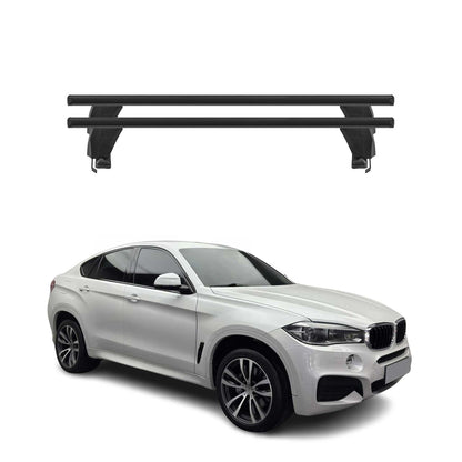 2015-2019 BMW X6 F16 F86 Roof Rack Cross Bars Black