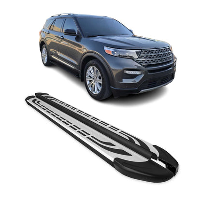 2020-2026 Ford Explorer Nerf Bar Side Step Running Boards Alu 2x
