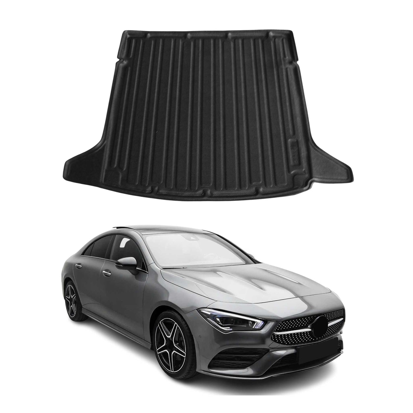 2020-2026 Mercedes CLA C118 Cargo Liner Trunk Mat All Weather Black