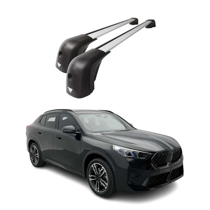 2024-2026 BMW X2 U10 Roof Racks Cross Bars Silver