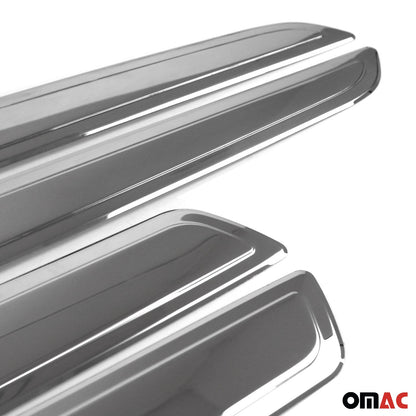 2016-2021 Mazda CX-3 Side Door Molding Trim Skirt Garnish Stainless Steel Silver 4 Pcs