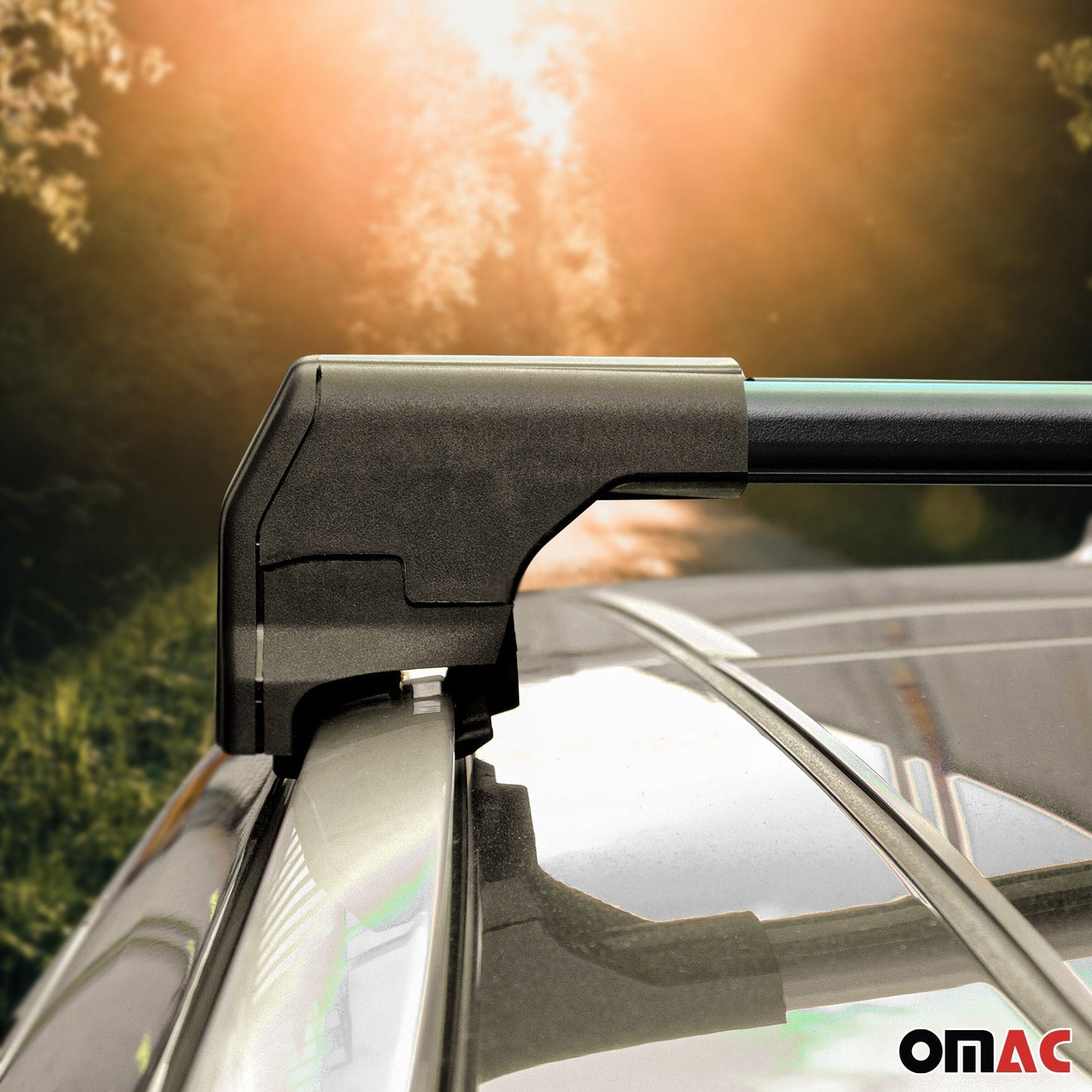 2018-2025 Audi Q5 2.gen Roof Rack Cross Bars Black