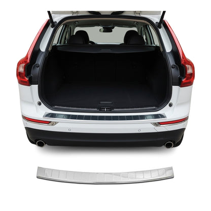 2018-2026 Volvo XC60 Rear Bumper Sill Cover Protector Guard Stainless Steel