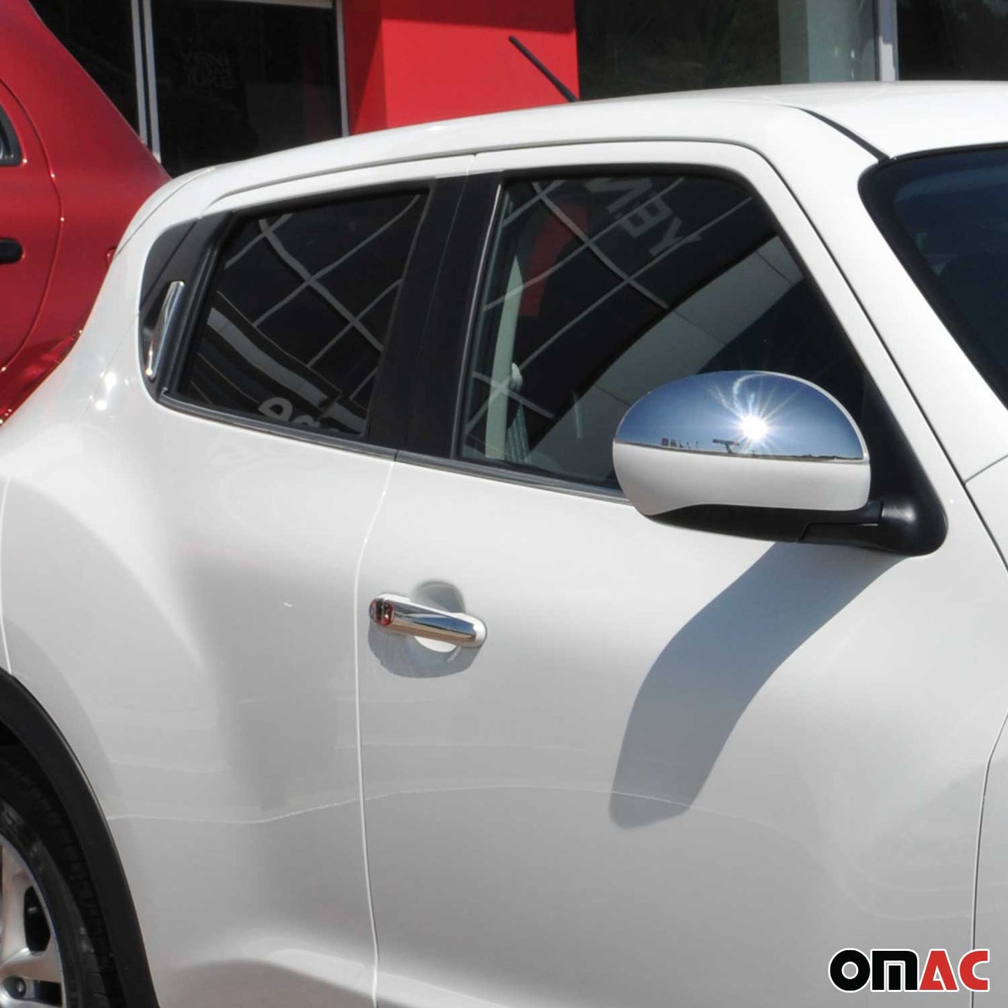 2011-2017 Nissan Juke Window Molding Trim Streamer Brushed Stainless Steel Silver 4Pcs