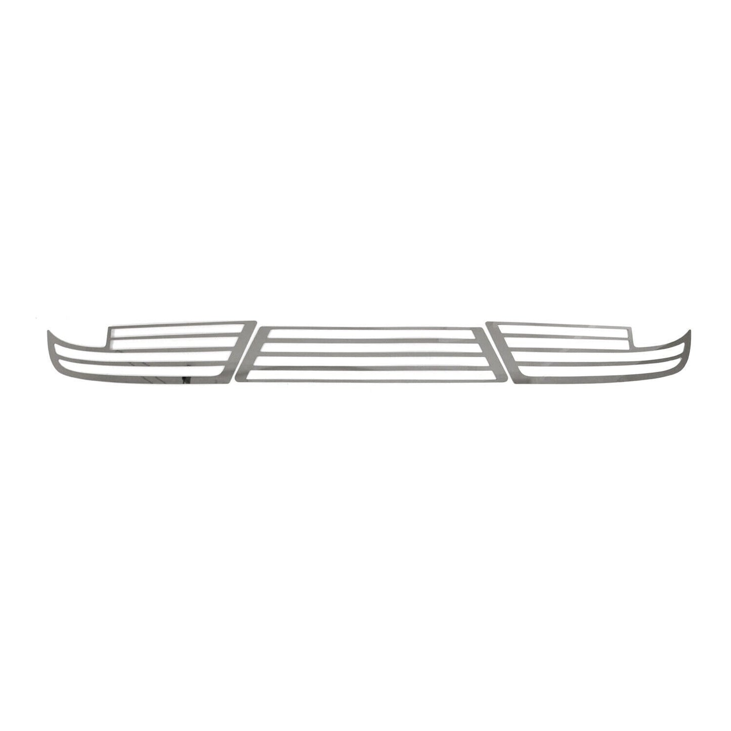 2019-2023 Ford Ranger Rear Bumper Sill Cover Protector Guard Stainless Steel Silver 3Pcs