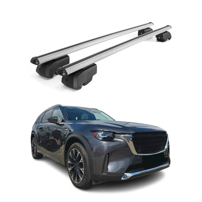 2024-2026 Mazda CX-90 Roof Rack Cross Bars Silver