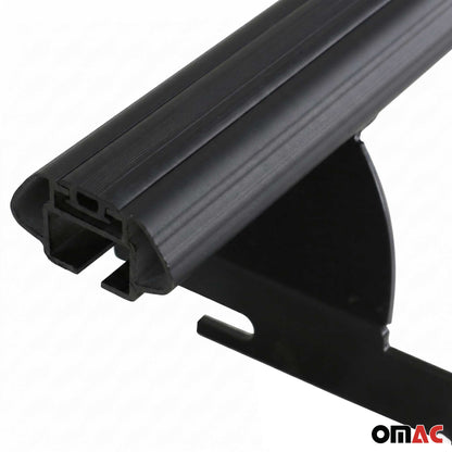 2018-2022 Ford EcoSport Roof Rack Cross Bars Black