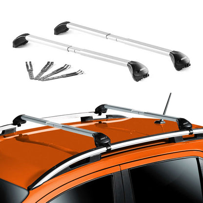 2025-2026 VW Tiguan Roof Rack Cross Bars Luggage Carrier Alu Silver 2x