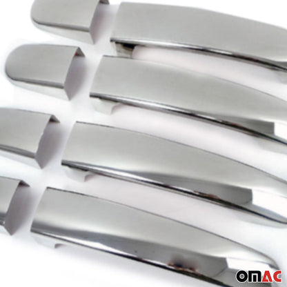 2015-2024 Ford Transit 150 Car Door Handle Cover Protector Stainless Steel 8 Pcs