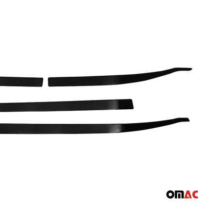 2019-2024 Jeep Renegade Side Door Molding Trim  Brushed Steel Dark 4x