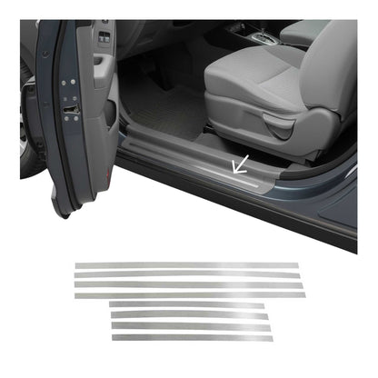 1995-2000 Mercedes C Class W202 Door Sill Scuff Plate Stainless Steel Brushed 8x